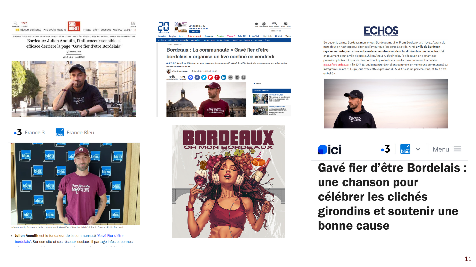Revue de presse : articles sur Gavé Fier